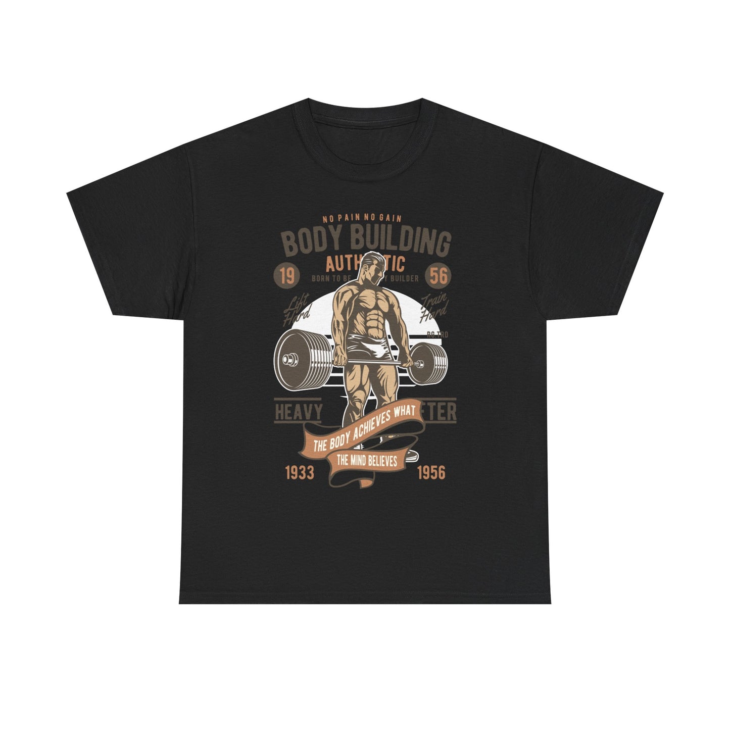 Vintage Bodybuilding Unisex Heavy Cotton Tee