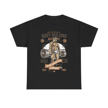 Vintage Bodybuilding Unisex Heavy Cotton Tee