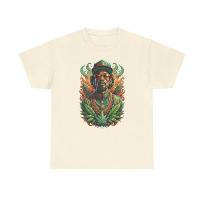 Reggae Lion Tee — Rasta Portrait Graphic T-Shirt