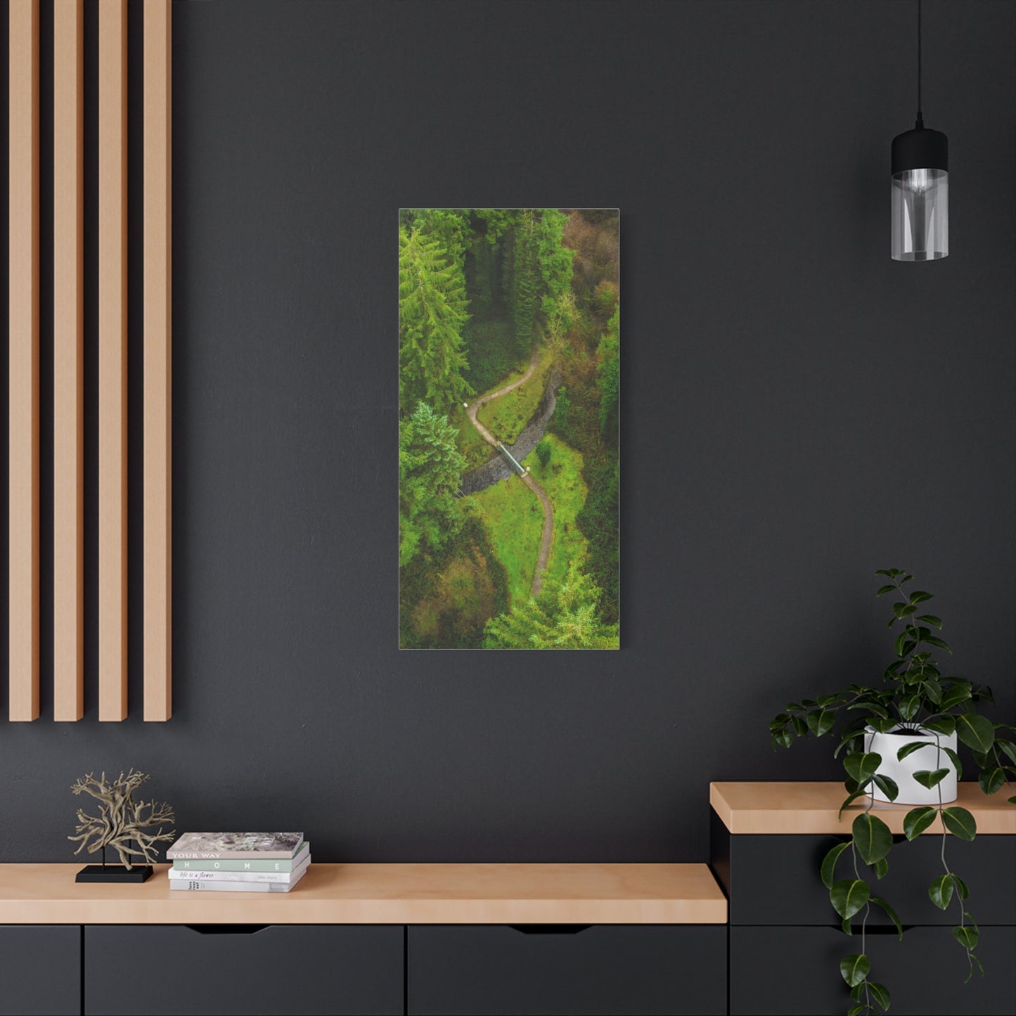 Glanageenty Forest Matte Canvas, Stretched, 1.25"