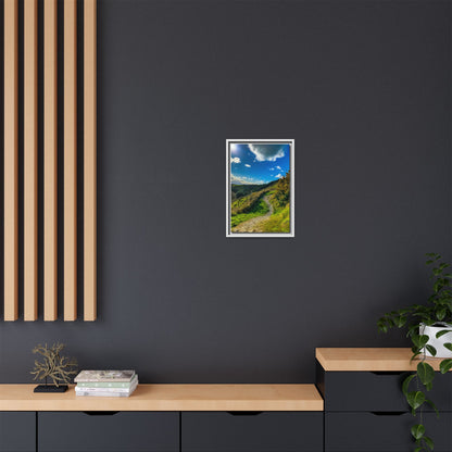 Glanageenty Forest Trail  Matte Canvas, Framed (Multi-color)