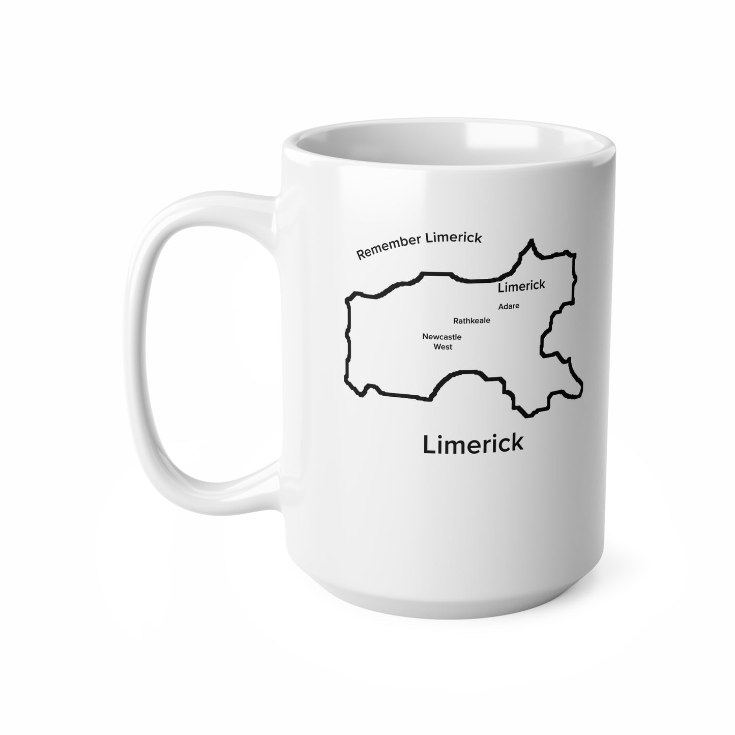 Limerick Ceramic Coffee Cup - 11oz & 15oz