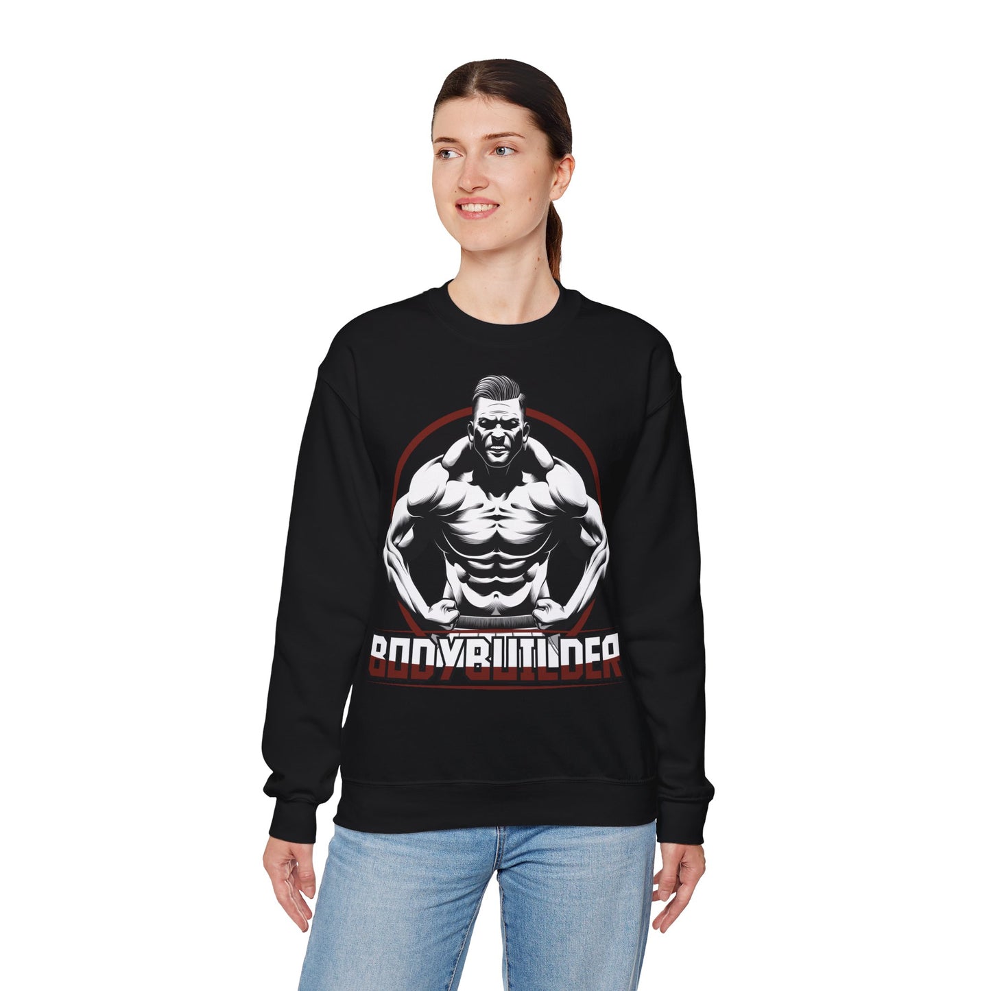 Motivational Bodybuilding Unisex Heavy Blend™ Crewneck Sweatshirt
