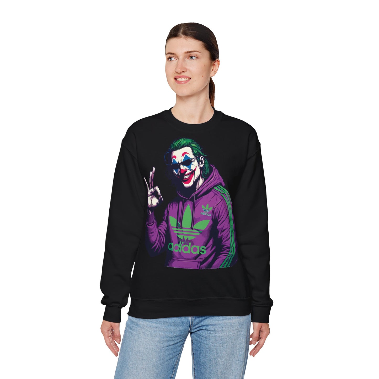 Joker Graphic Unisex Crewneck Sweatshirt - Stylish & Comfortable Streetwear