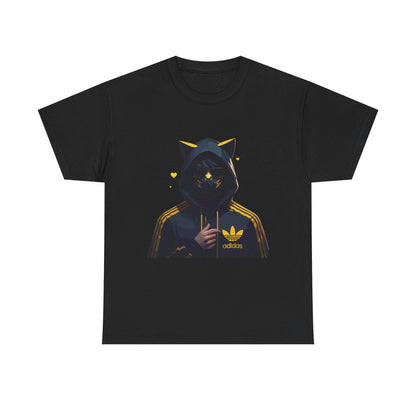 Cute Kitty Unisex Heavy Cotton Tee