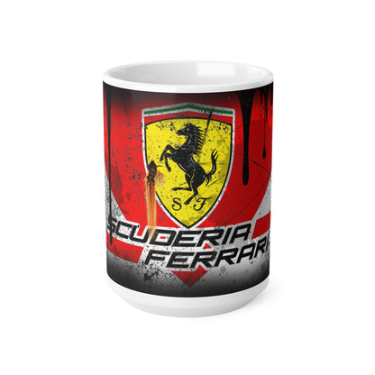 Scuderia Ferrari Ceramic Coffee Cups - 11oz & 15oz | Perfect Gift for Racing Fans