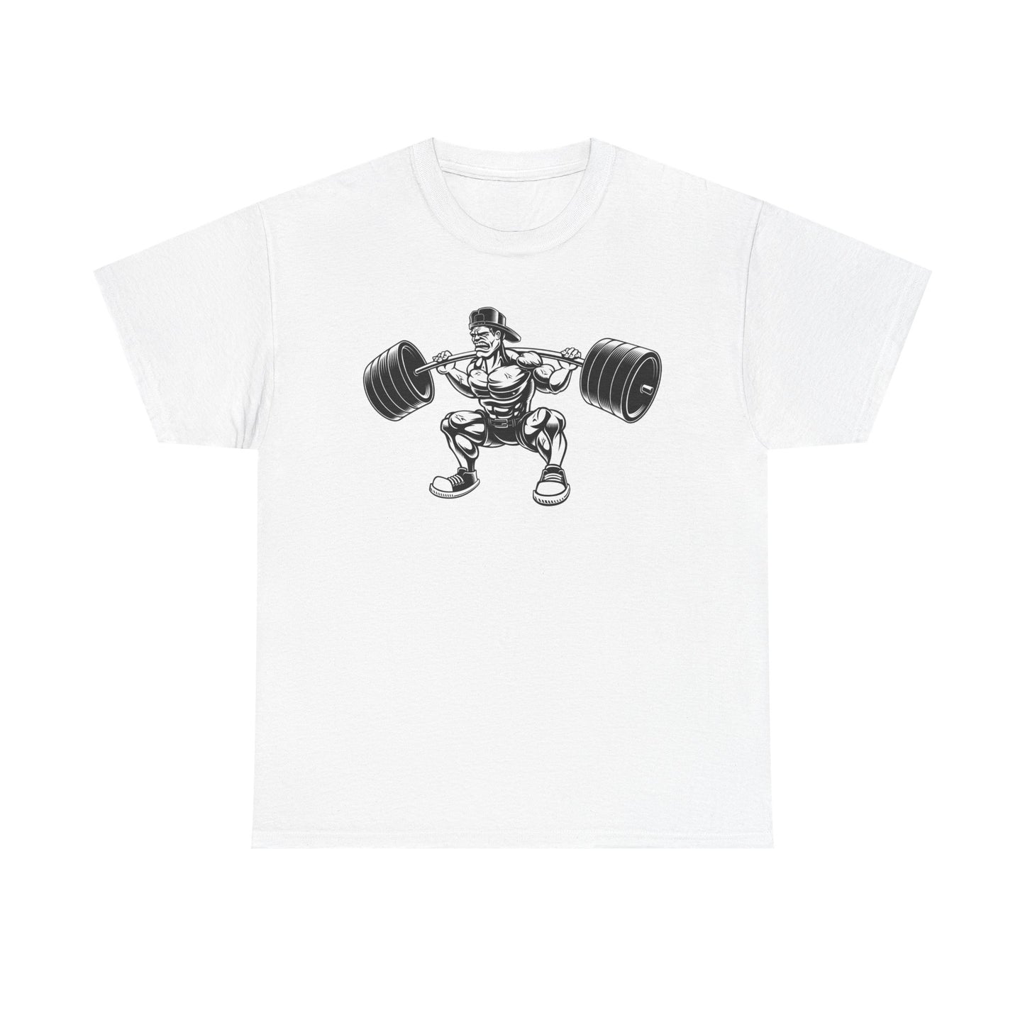 Fitness Buff Unisex Heavy Cotton Tee - Weightlifting Graphic T-Shirt