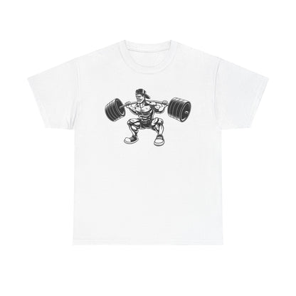 Fitness Buff Unisex Heavy Cotton Tee - Weightlifting Graphic T-Shirt