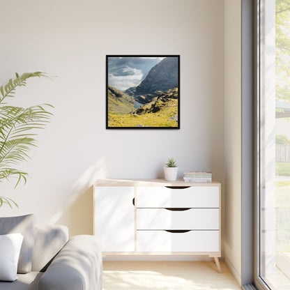 Kerry Mount Matte Canvas, Framed (Multi-color)