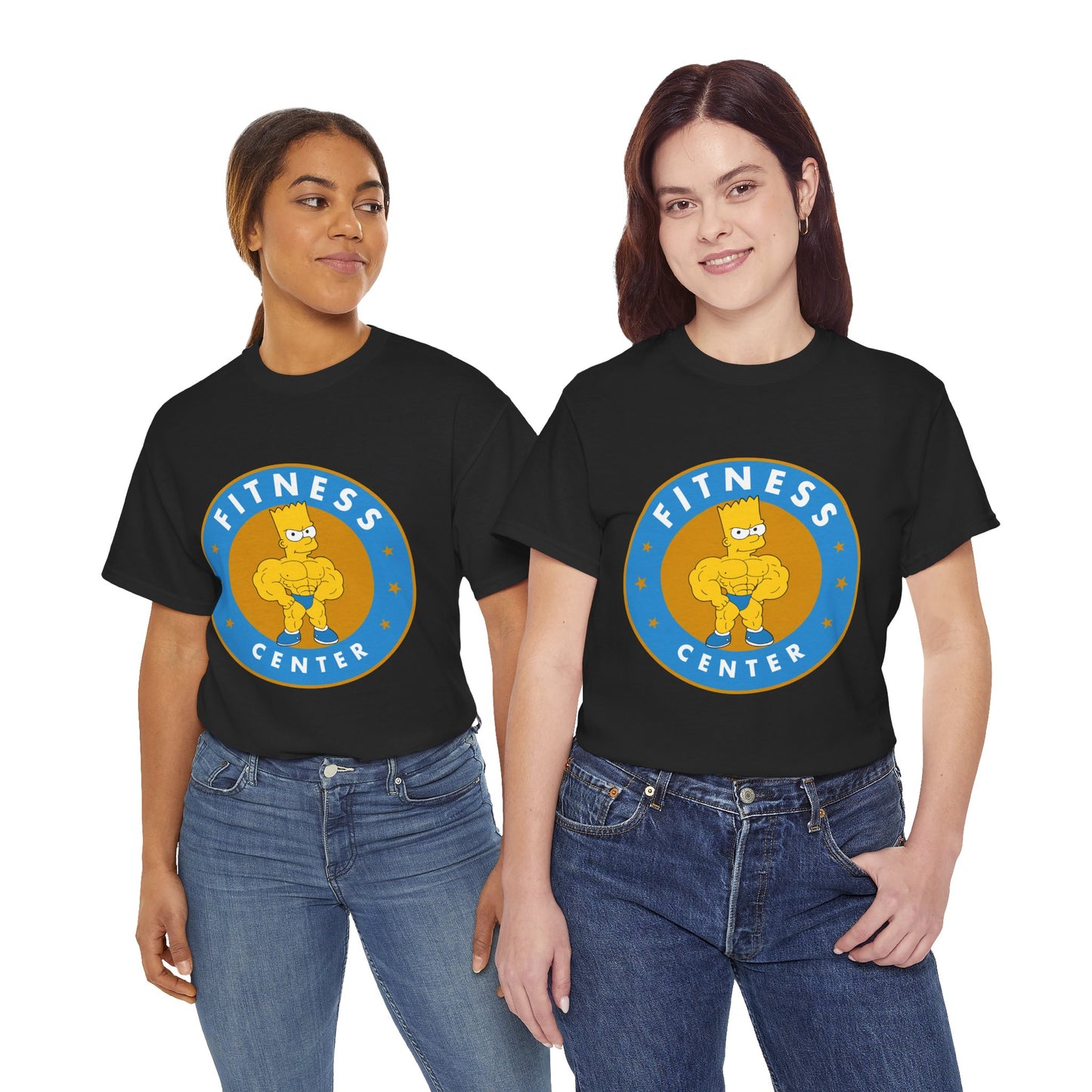 Monster Bart Fitness Unisex Heavy Cotton Tee