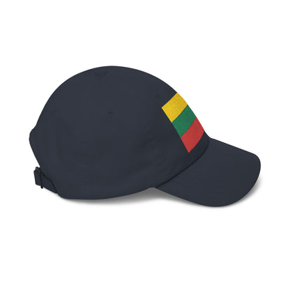 Lithuania Flag Embroidered Classic Dad Cap - Stylish Cotton Hat for Men
