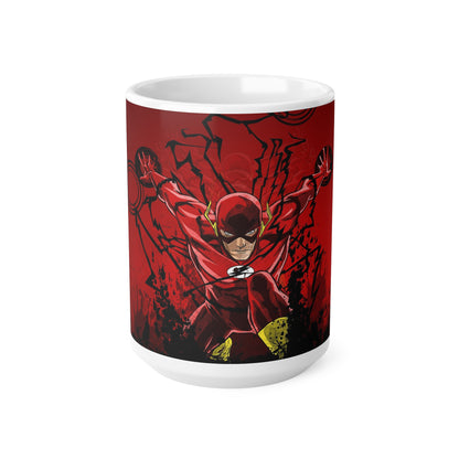 Flash Superhero Ceramic Coffee Mug - 11oz & 15oz