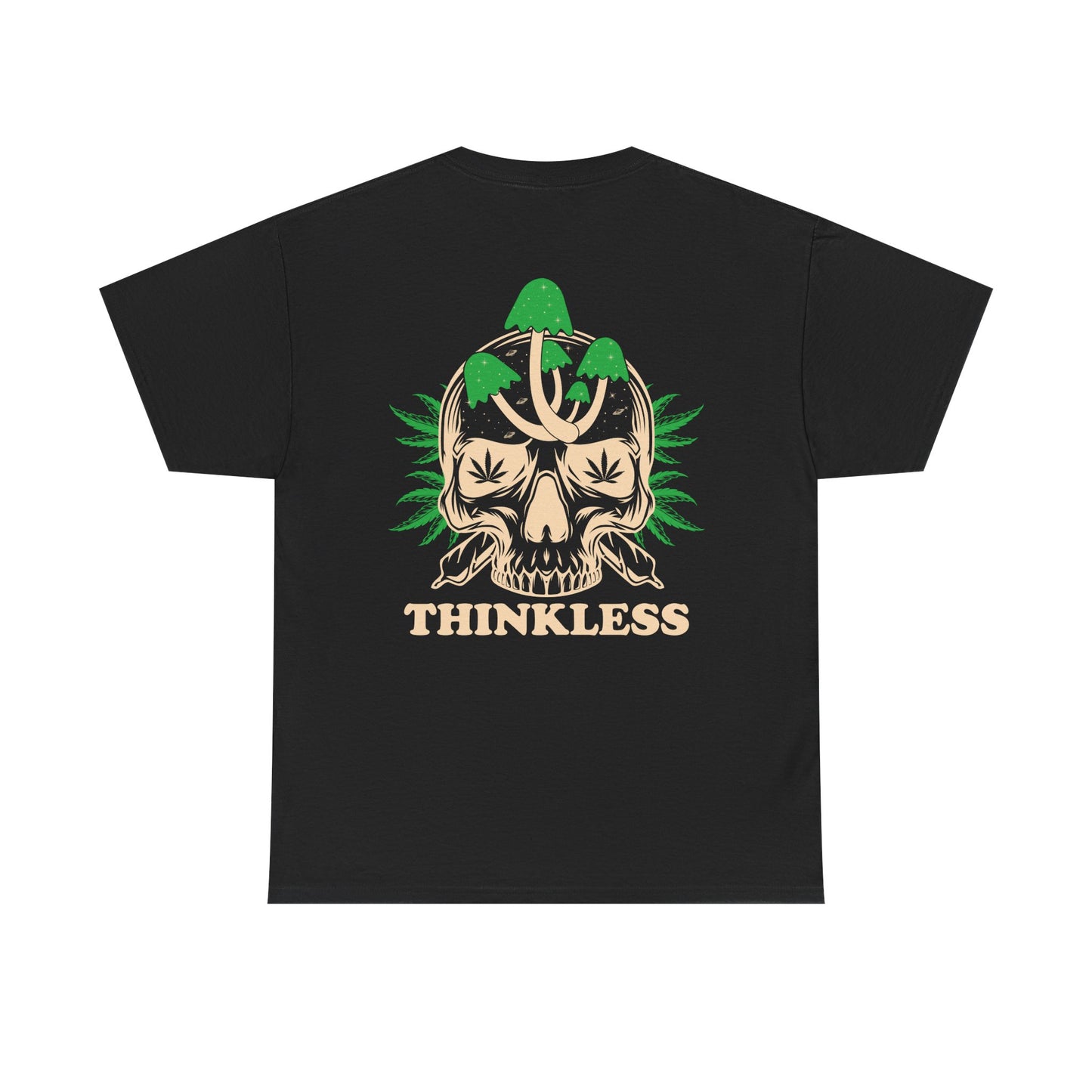 Mushroom Skull 'THINKLESS' T-Shirt