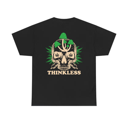 Mushroom Skull 'THINKLESS' T-Shirt