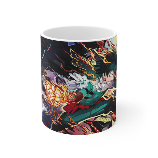 Anime-Inspired Ceramic Coffee Cups - 11oz & 15oz Perfect for Fans of Action & Adventure