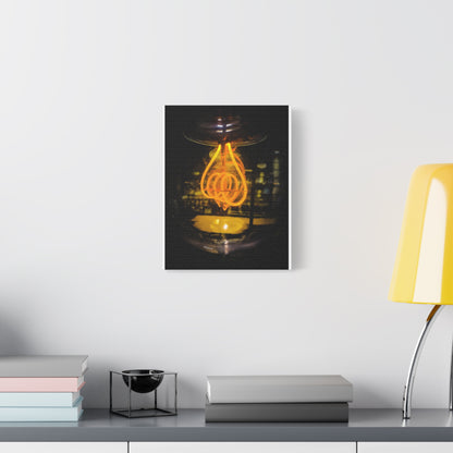 Bulb Matte Canvas, Stretched, 1.25"