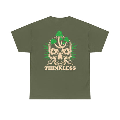 Mushroom Skull 'THINKLESS' T-Shirt