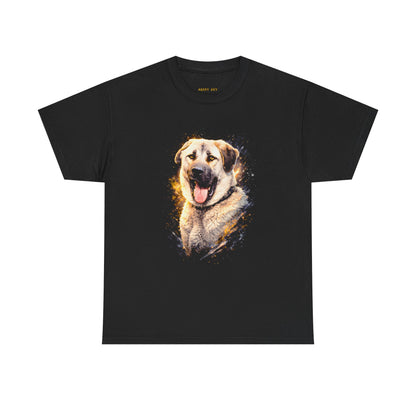 Anatolian Shepherd Dog Portrait Tee — Golden Paw Pet Lover T-Shirt