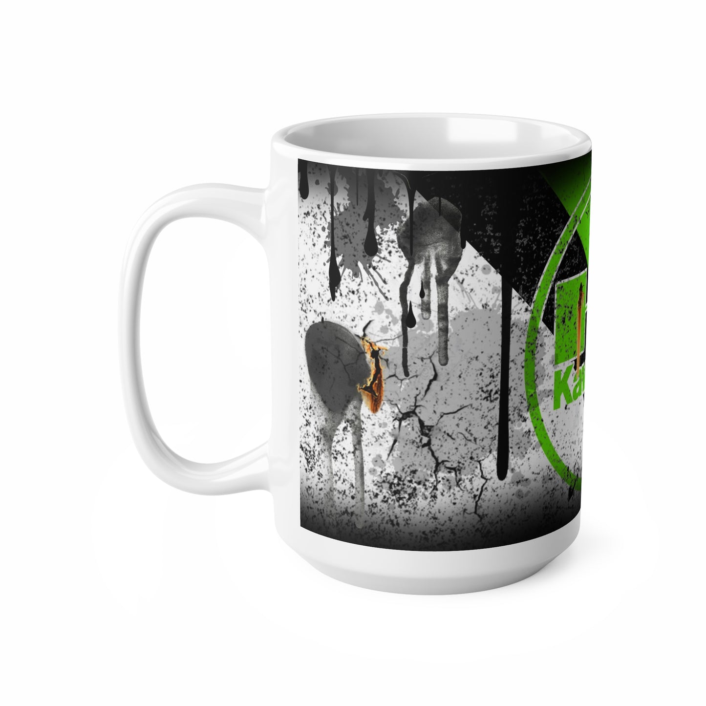 Kawasaki Graffiti Ceramic Coffee Mug - 11oz & 15oz