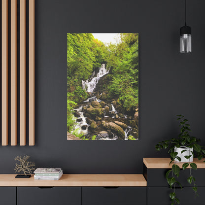 Torc waterfall Matte Canvas, Stretched, 1.25"
