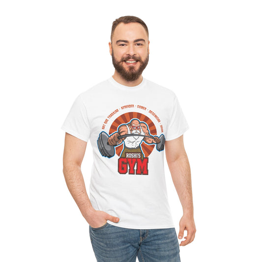 Master Roshi White Unisex Heavy Cotton Tee