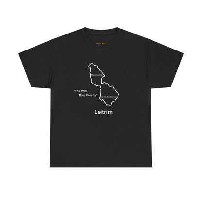 Leitrim Unisex Heavy Cotton T-Shirt Black Edition