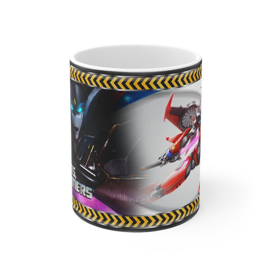 Transformers Ceramic Coffee Cup - 11oz & 15oz, Perfect for Fans and Collectors
