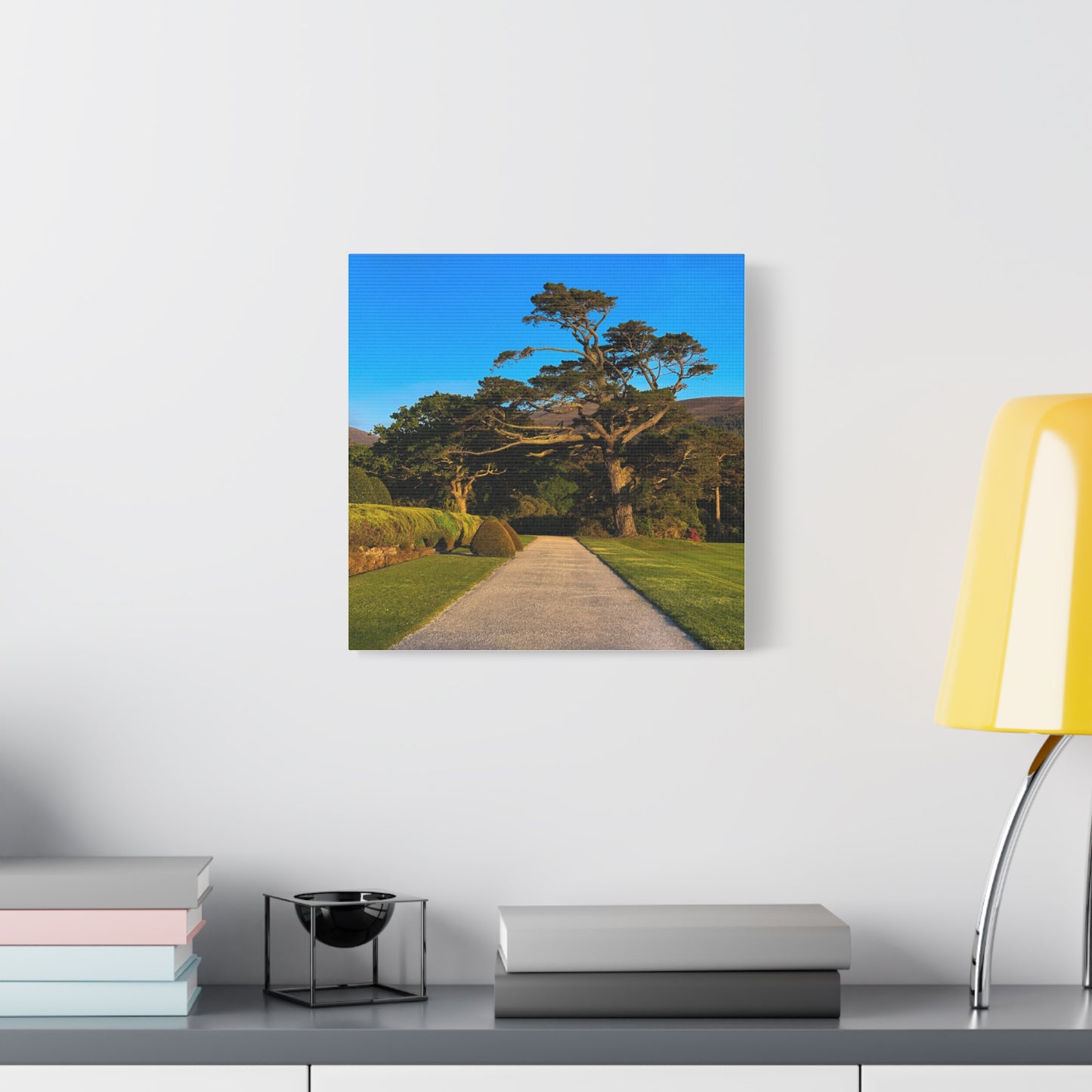 Muckross House Garden Matte Canvas, Stretched, 1.25"