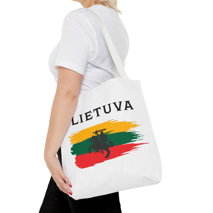 Cultural Spirit Tote Bag - Celebrate Lithuania with Vibrant Design