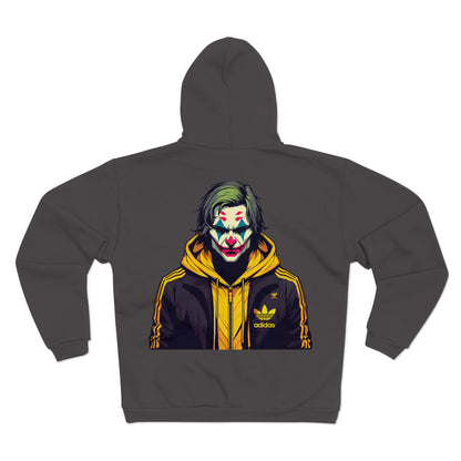 Waiting For You Unisex Hooded Zip Sweatshirt Joker Cool Hoodie