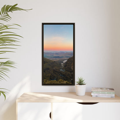 On The Way To Mount Brandon Matte Canvas, Framed (Multi-color)