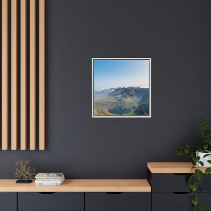MacGillycuddy's Reeks Matte Canvas, Framed (Multi-color)