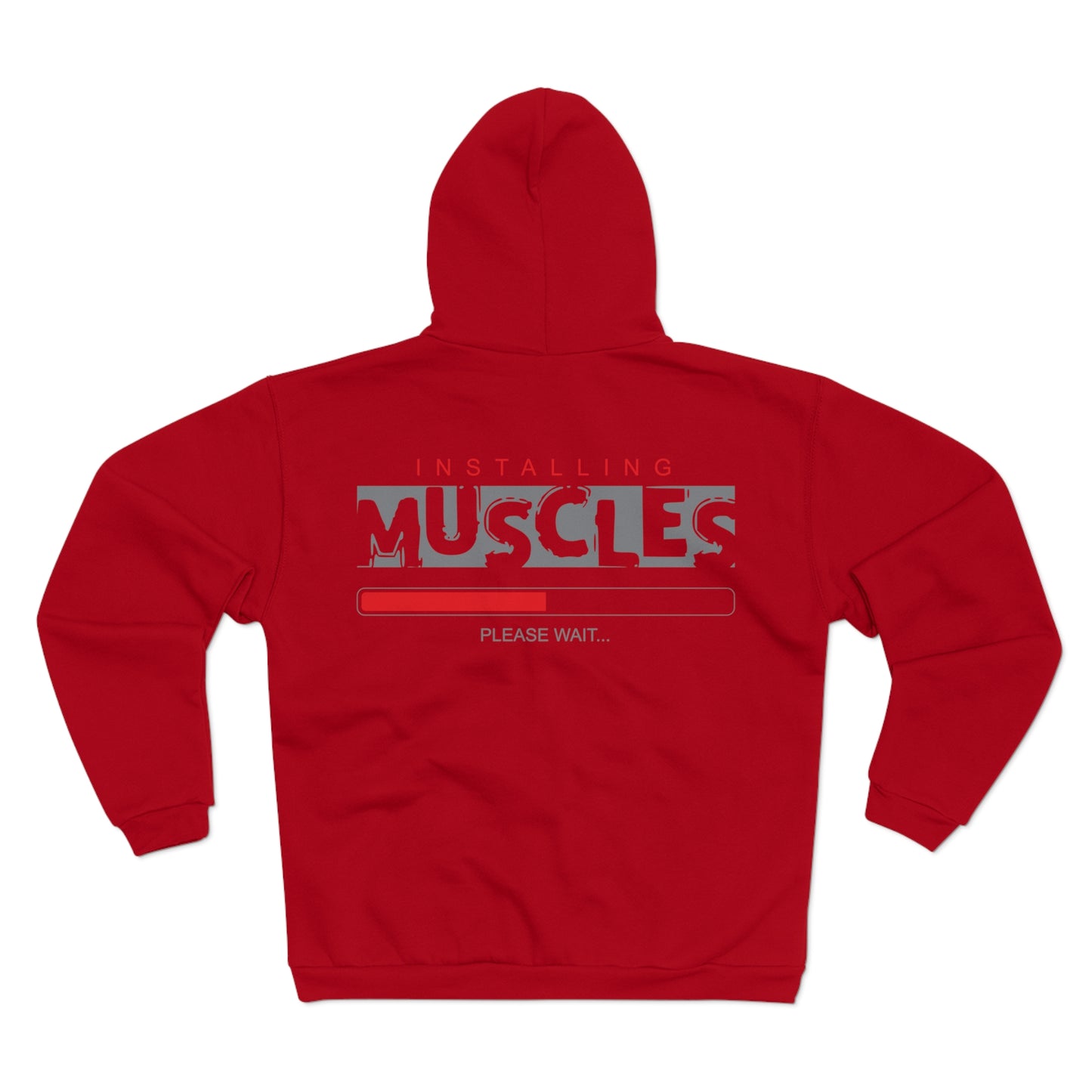 Muscle Loading Unisex Hooded Zip Sweatshirt