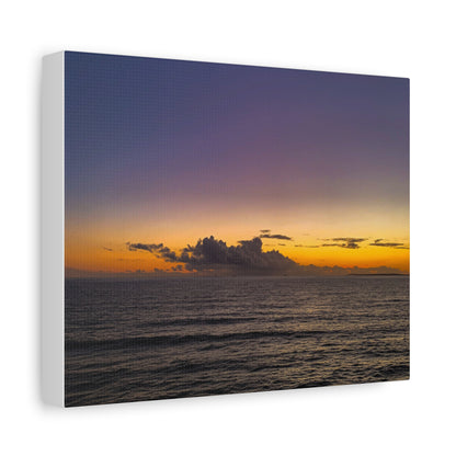 Sunset in Ocean 2 Matte Canvas, Stretched, 1.25"