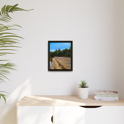 Killarney Beach Matte Canvas, Framed (Multi-color)