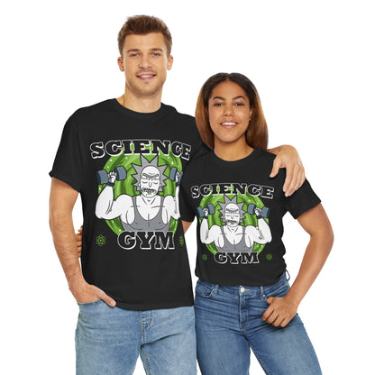 Science Gym Unisex Heavy Cotton Tee Black
