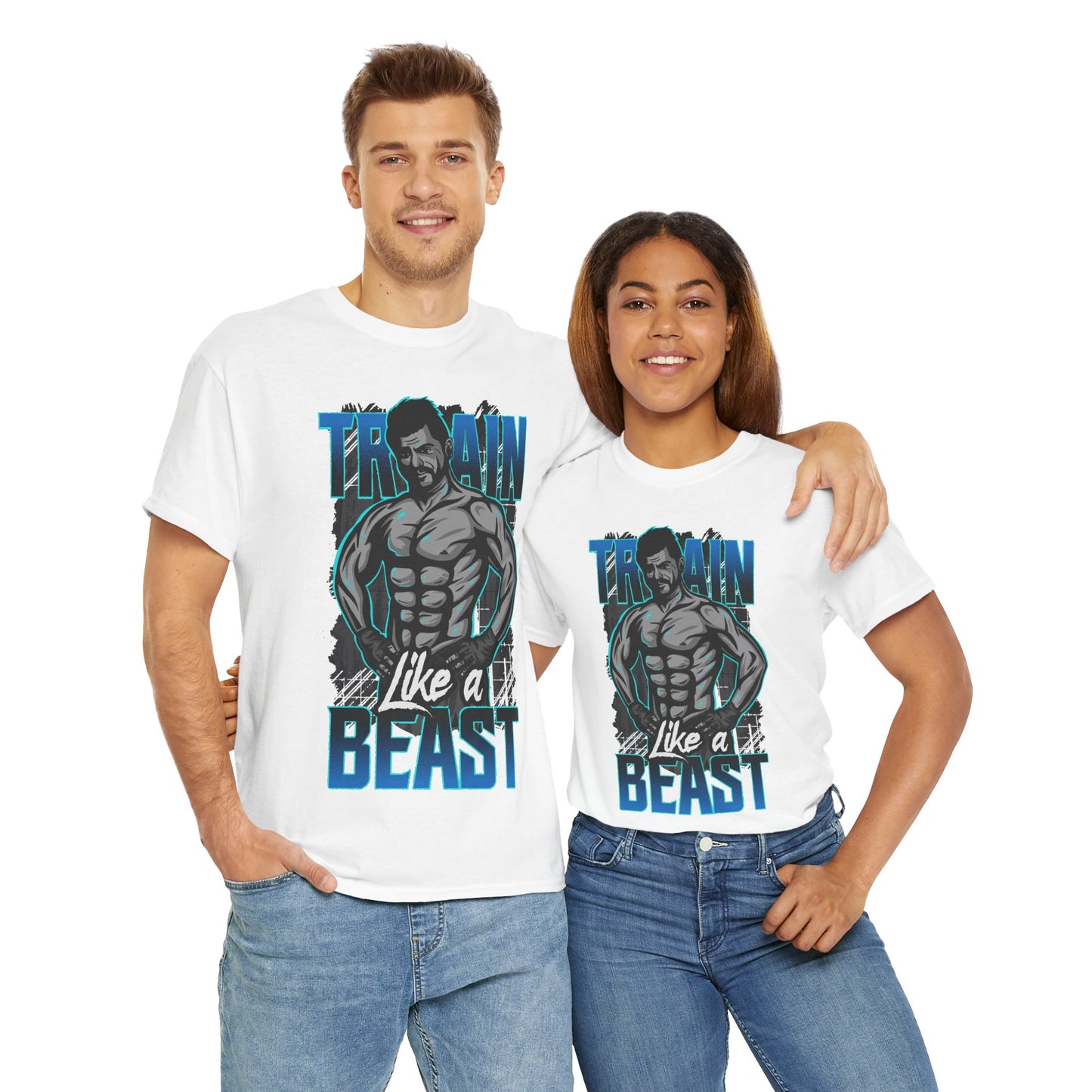 Train Like A Beast Unisex Heavy Cotton Tee