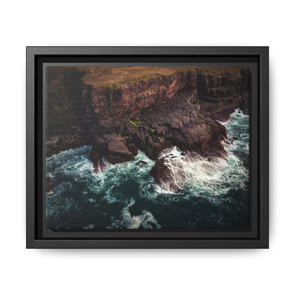 Kerry Head Matte Canvas, Framed (Multi-color)