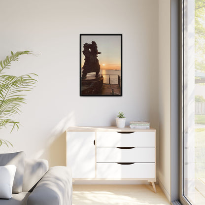 Fenit Matte Canvas, Framed (Multi-color)