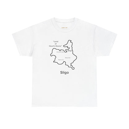 Sligo Unisex Heavy Cotton Tee White Edition