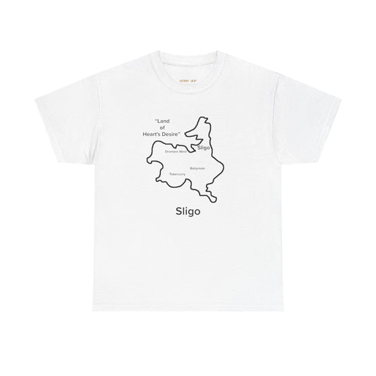Sligo Unisex Heavy Cotton Tee White Edition