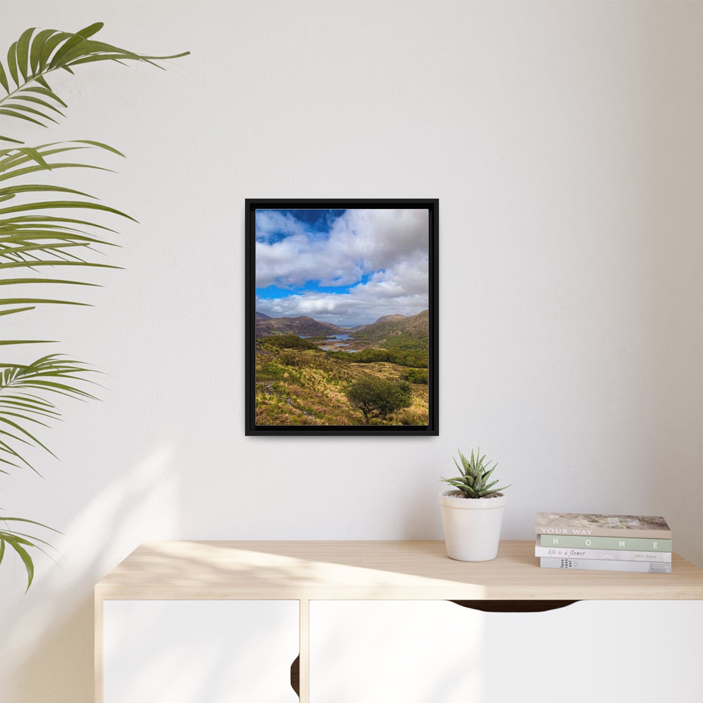 Matte Canvas, Framed (Multi-color)