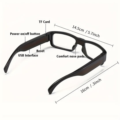1080P Camera Glasses with a Memory Card