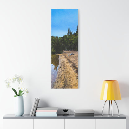 Muckross Lake Beach Matte Canvas, Stretched, 1.25"