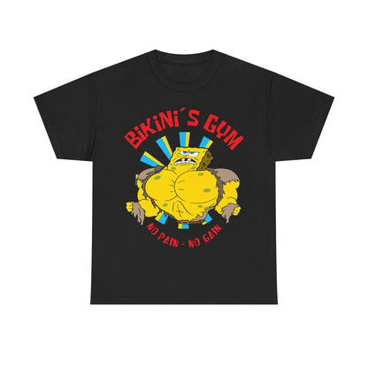Bikini Gym No Pain No Gain Unisex Heavy Cotton Tee