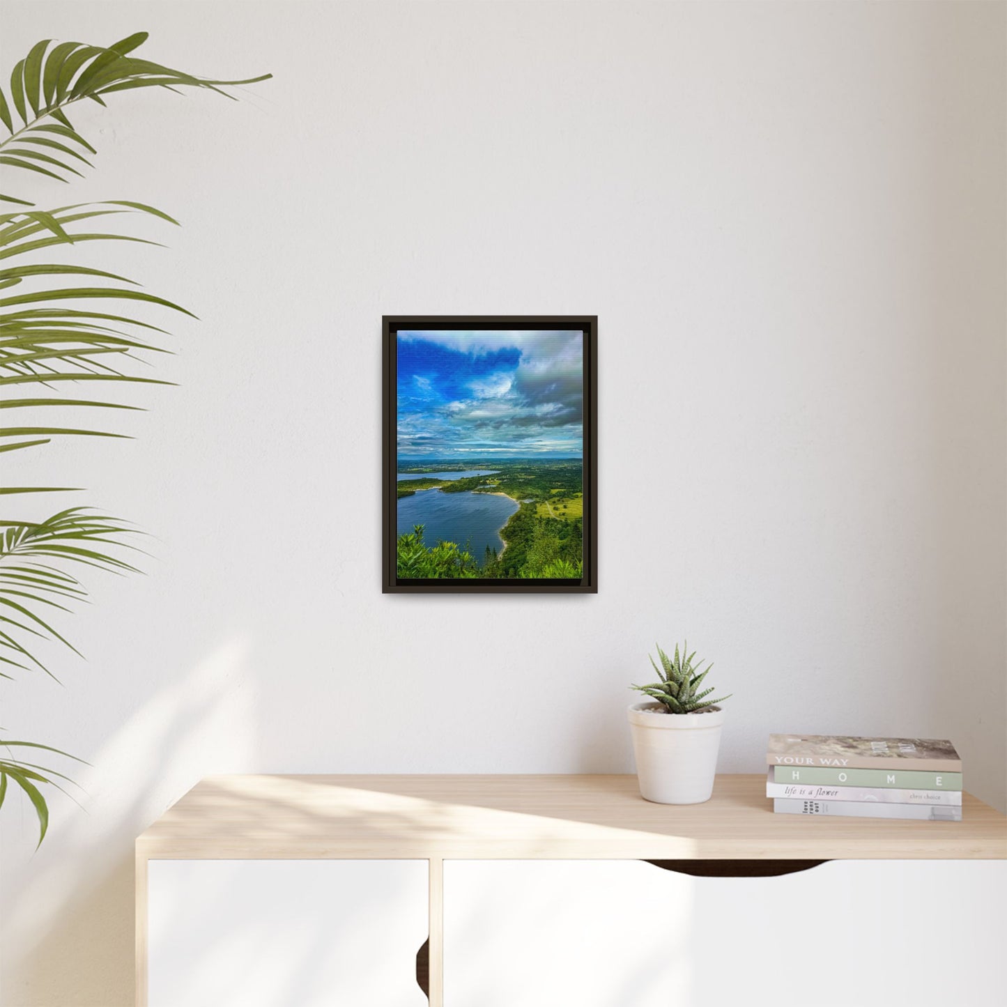 Killarney Trail 2 Matte Canvas, Framed (Multi-color)
