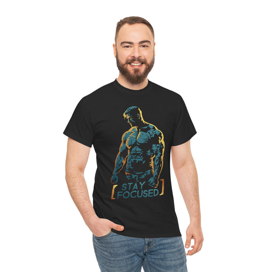 Stay Focused II Unisex Heavy Cotton Tee