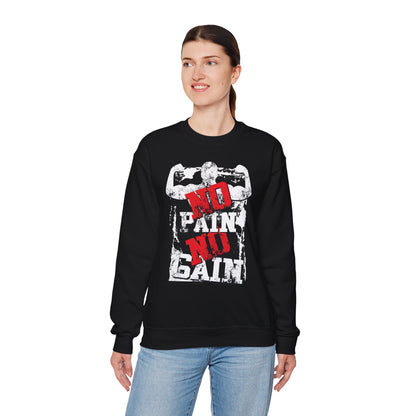 Unisex Heavy Blend™ Crewneck Sweatshirt - No Pain No Gain Fitness Apparel