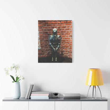 Steel Armour Medieval Age Lithuania Matte Canvas, Stretched, 1.25"