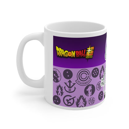 Dragon Ball Super Ceramic Coffee Cups - Anime Character Design, 11oz & 15oz